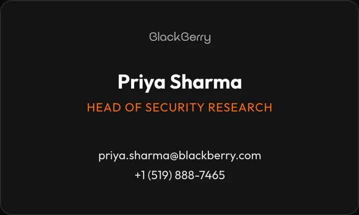 Business Card Layout 5