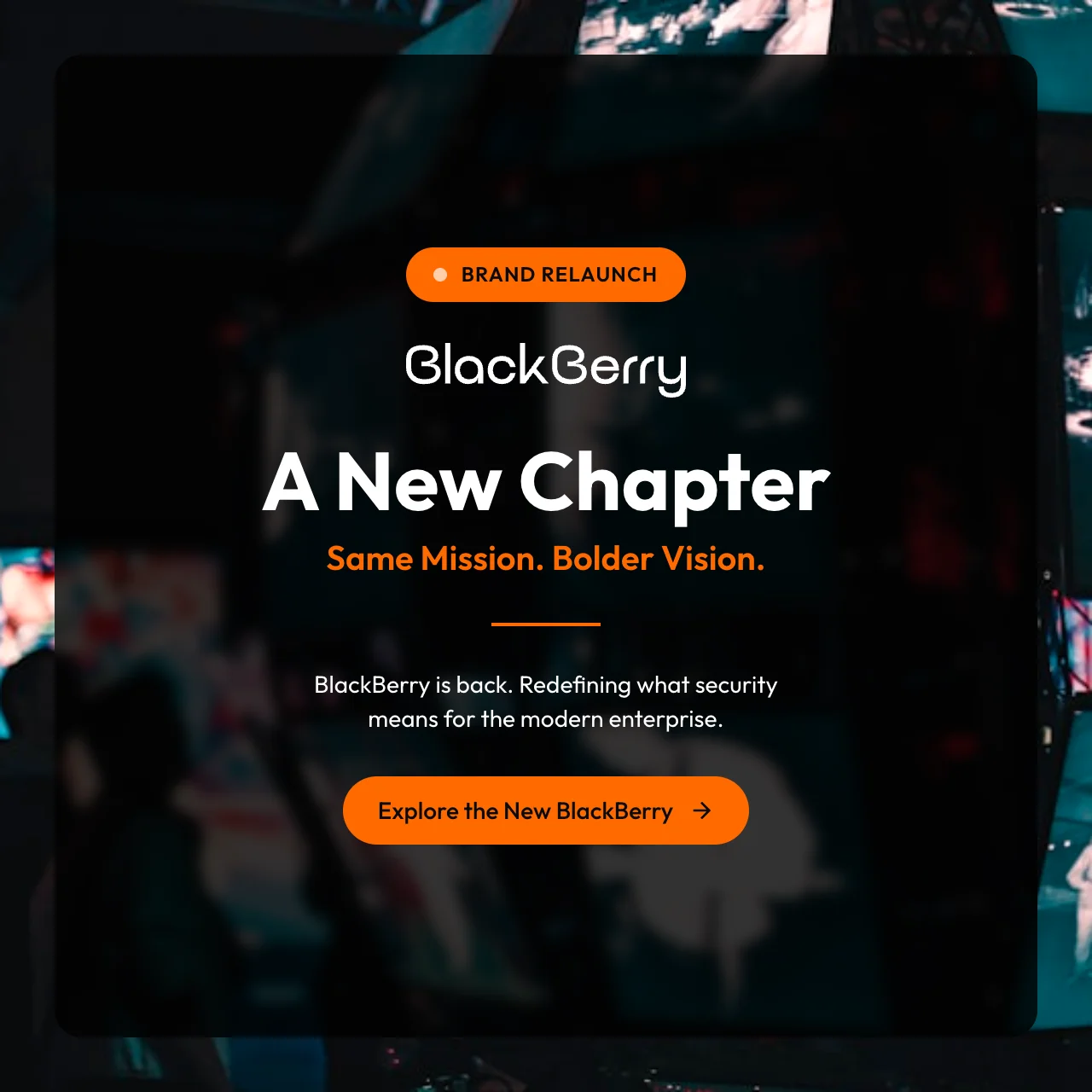 Relaunch Announcement