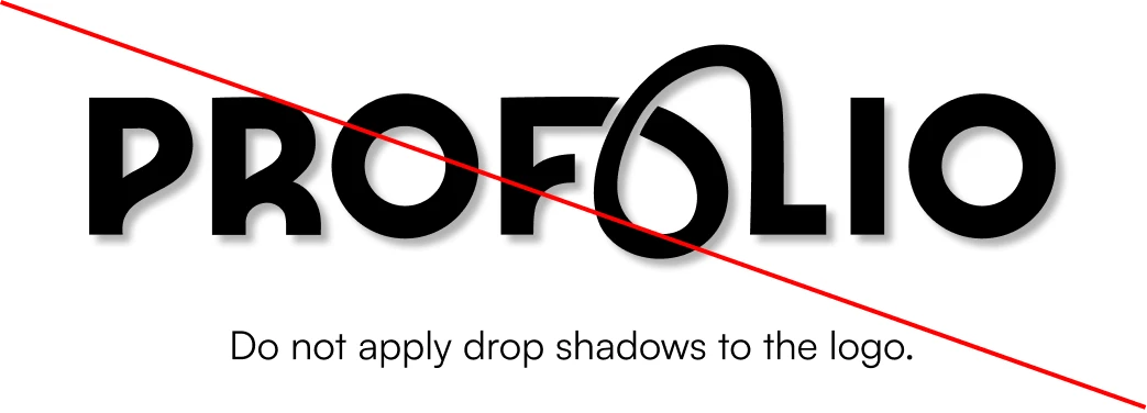 Do not apply drop shadows